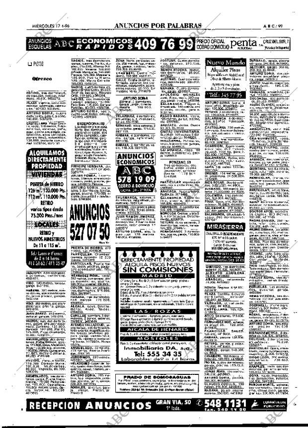 ABC MADRID 17-04-1996 página 99