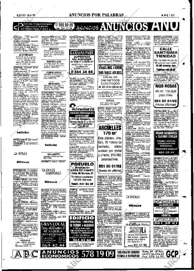 ABC MADRID 18-04-1996 página 101