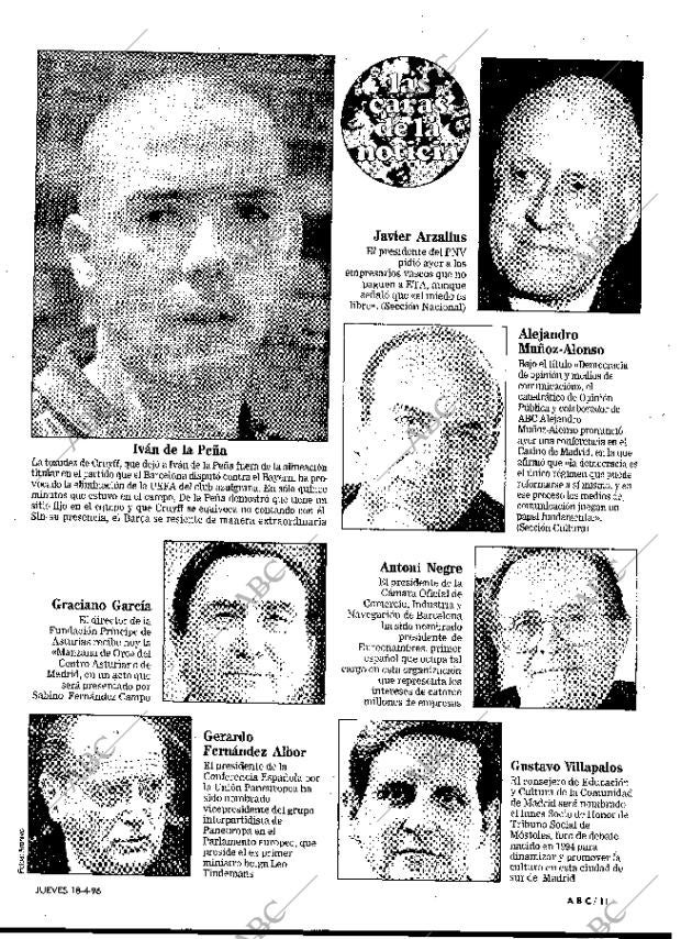 ABC MADRID 18-04-1996 página 11