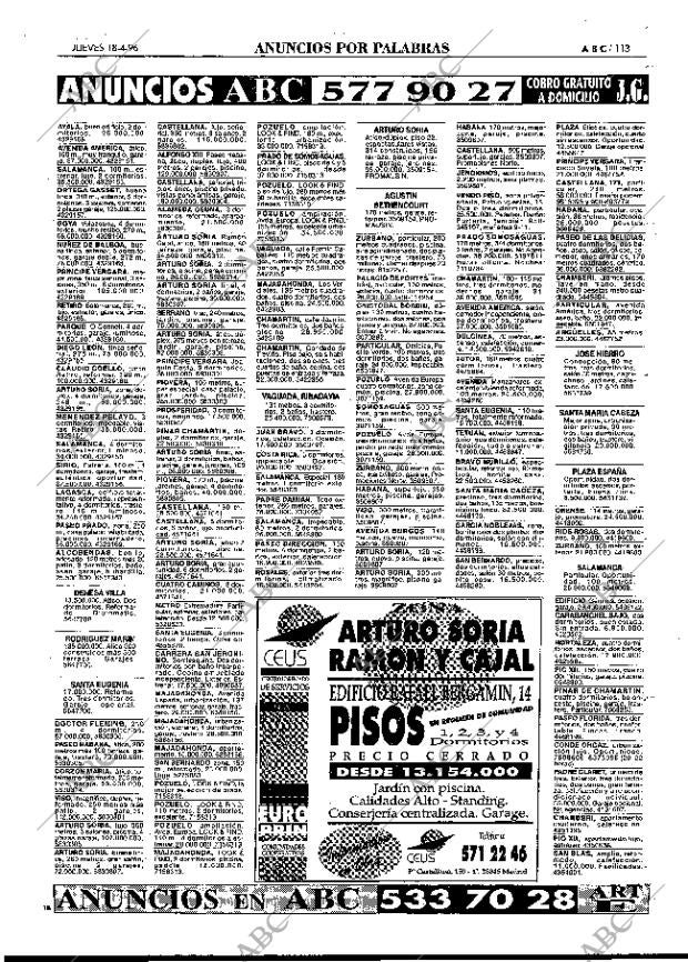 ABC MADRID 18-04-1996 página 113