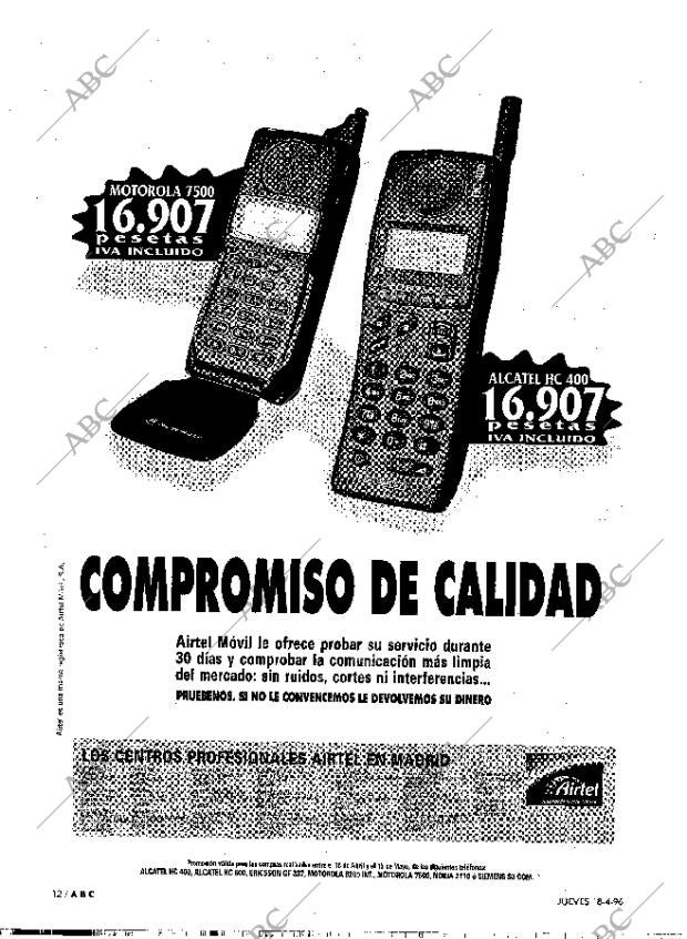 ABC MADRID 18-04-1996 página 12