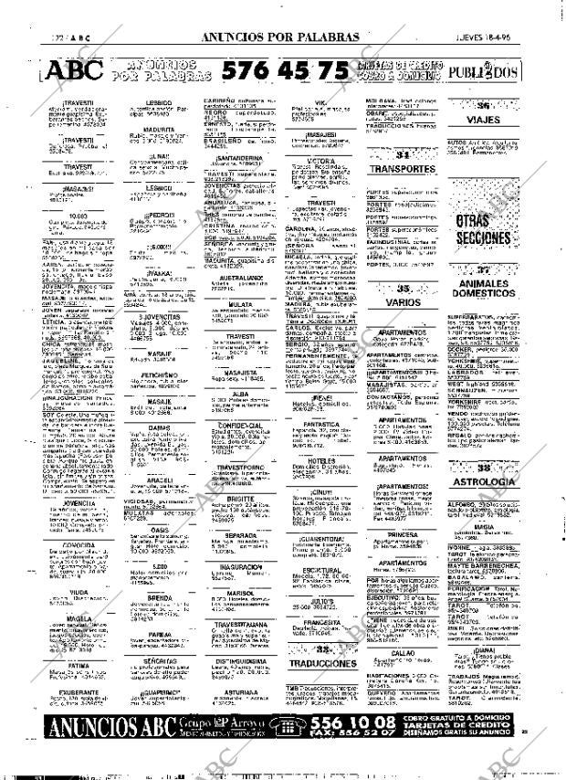 ABC MADRID 18-04-1996 página 122