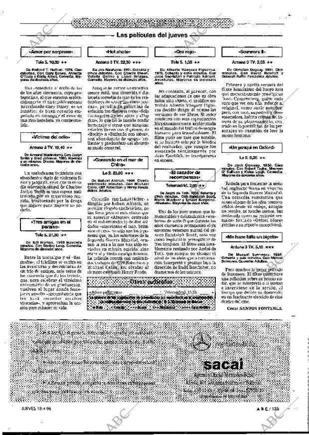 ABC MADRID 18-04-1996 página 133