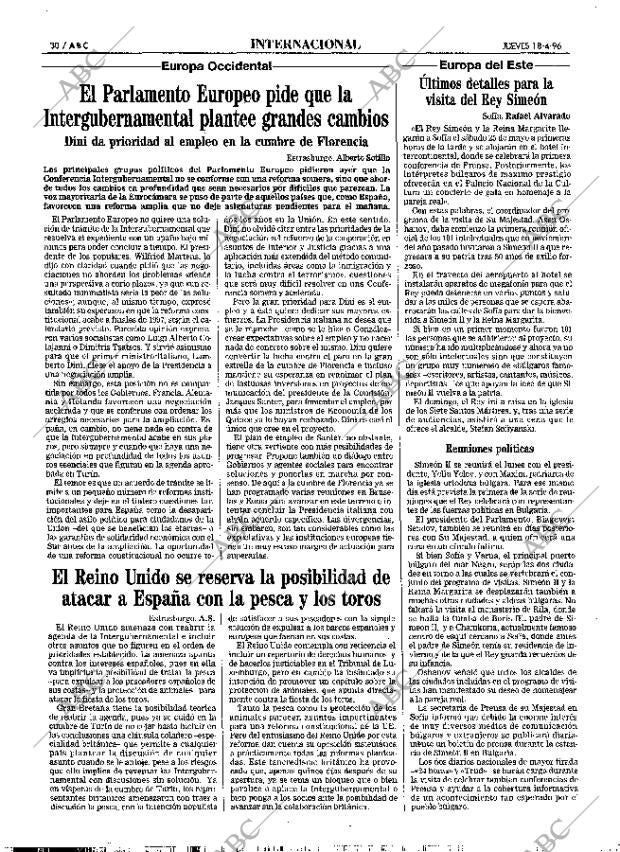 ABC MADRID 18-04-1996 página 30