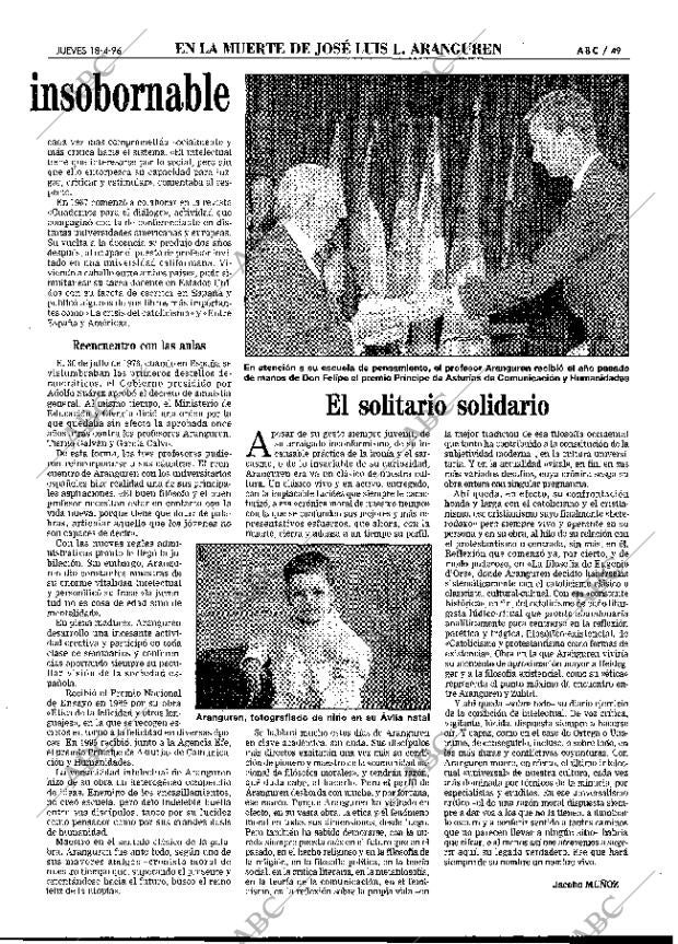ABC MADRID 18-04-1996 página 49