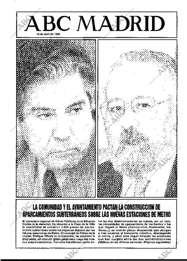 ABC MADRID 18-04-1996 página 63