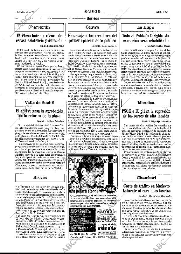 ABC MADRID 18-04-1996 página 67