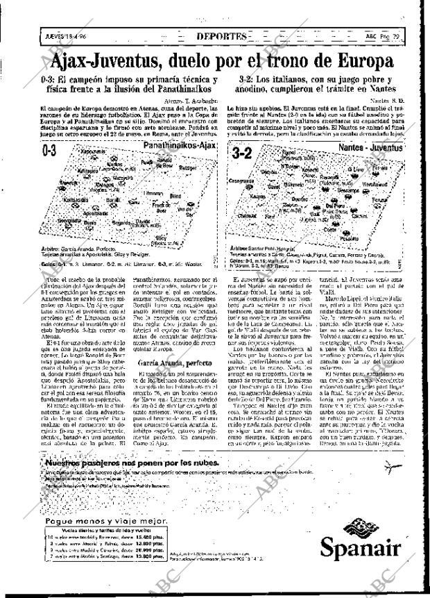 ABC MADRID 18-04-1996 página 79