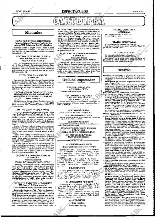 ABC MADRID 18-04-1996 página 87