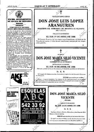 ABC MADRID 18-04-1996 página 95