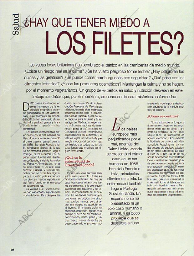 BLANCO Y NEGRO MADRID 21-04-1996 página 94