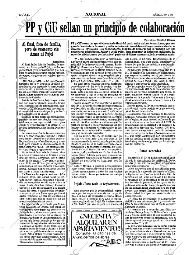 ABC SEVILLA 27-04-1996 página 22