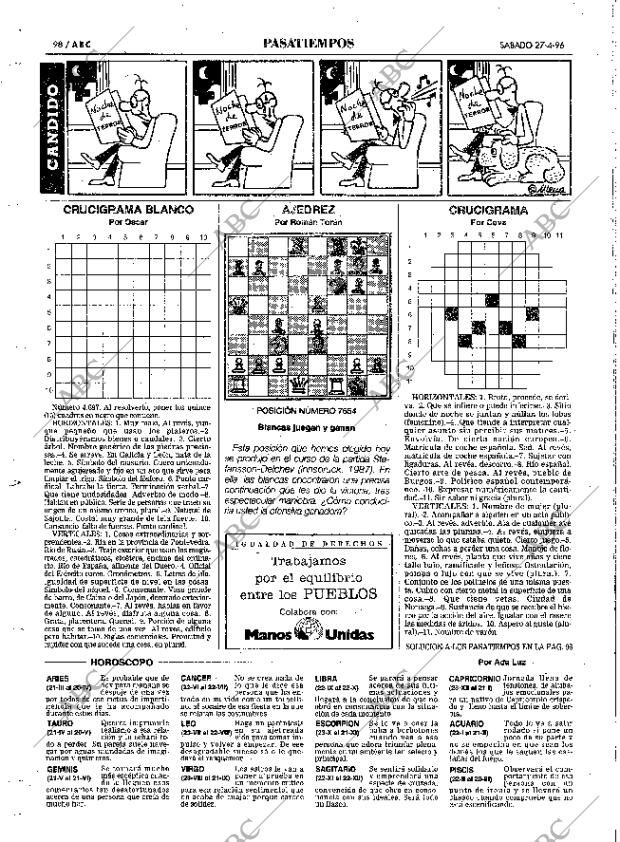 ABC SEVILLA 27-04-1996 página 98