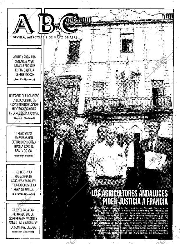 ABC SEVILLA 01-05-1996 página 1