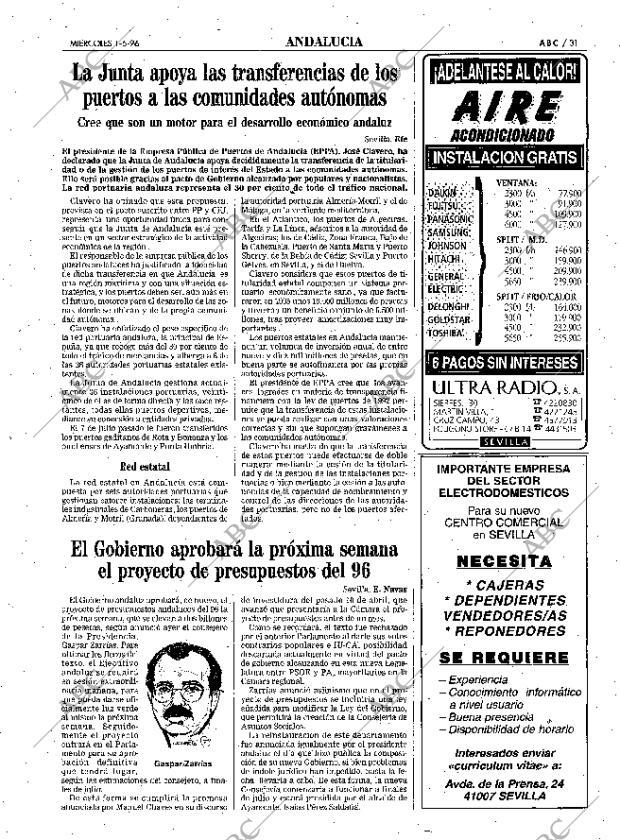 ABC SEVILLA 01-05-1996 página 31