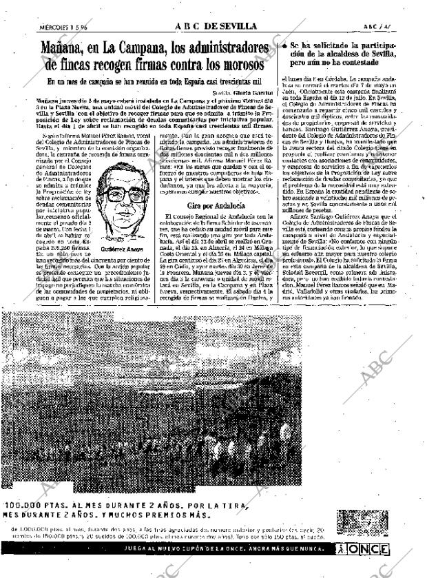 ABC SEVILLA 01-05-1996 página 47