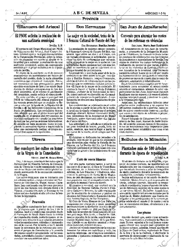 ABC SEVILLA 01-05-1996 página 54