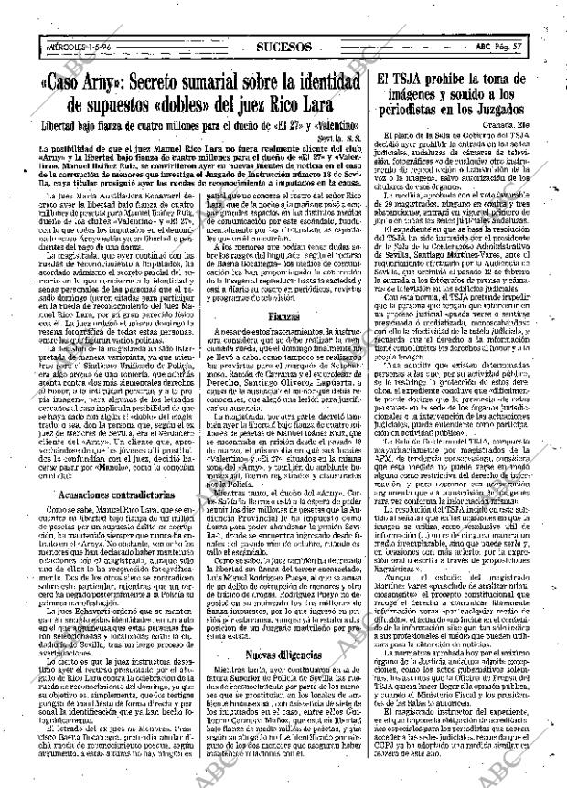 ABC SEVILLA 01-05-1996 página 57