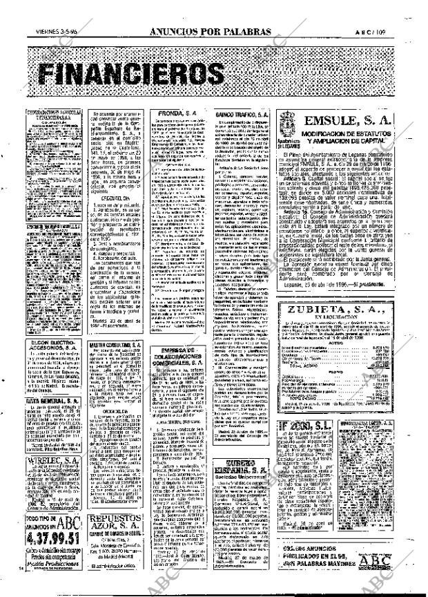 ABC MADRID 03-05-1996 página 109