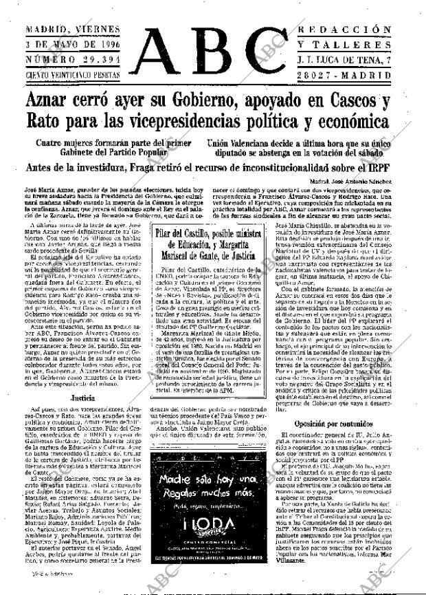 ABC MADRID 03-05-1996 página 15