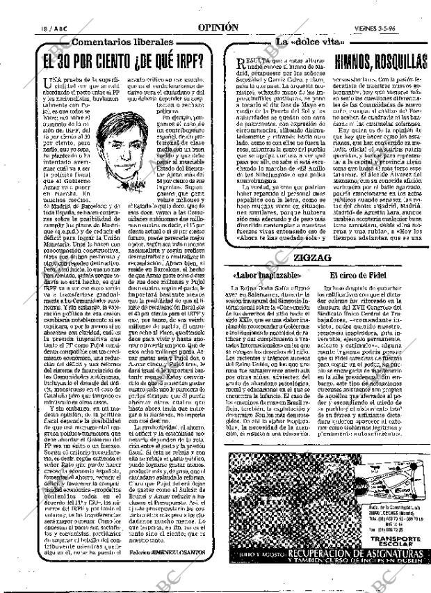 ABC MADRID 03-05-1996 página 18