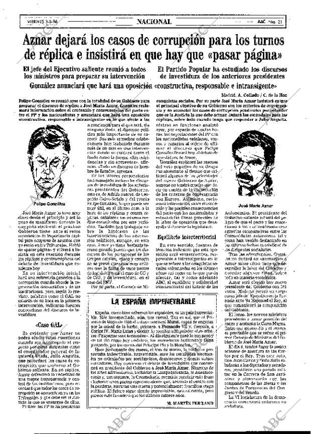 ABC MADRID 03-05-1996 página 21