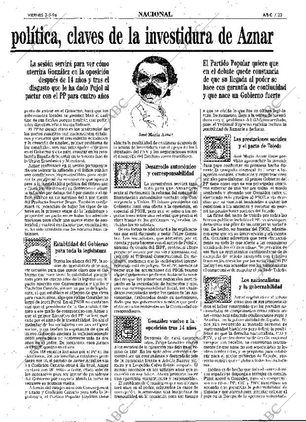ABC MADRID 03-05-1996 página 23