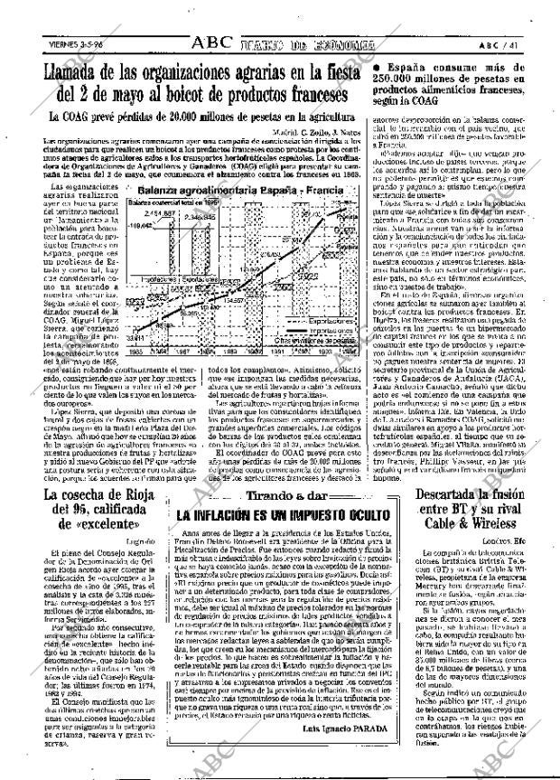 ABC MADRID 03-05-1996 página 41