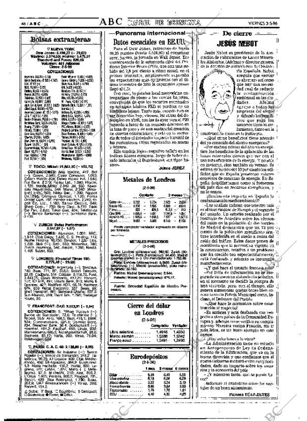 ABC MADRID 03-05-1996 página 46
