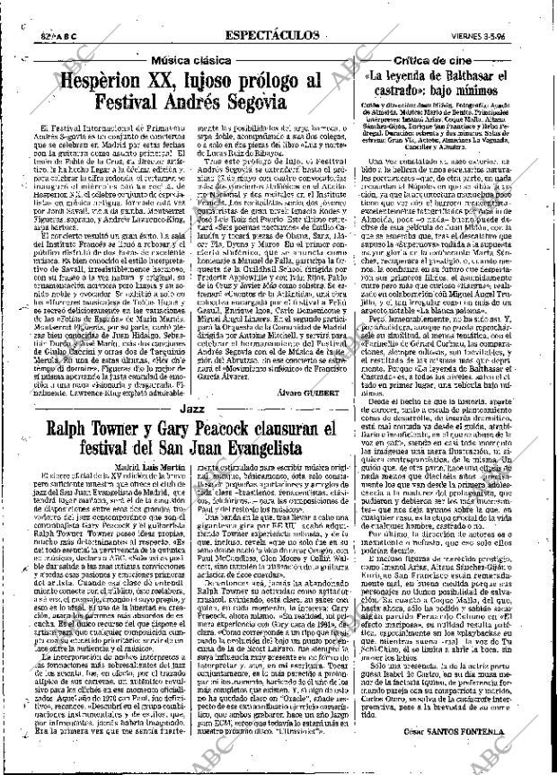 ABC MADRID 03-05-1996 página 82