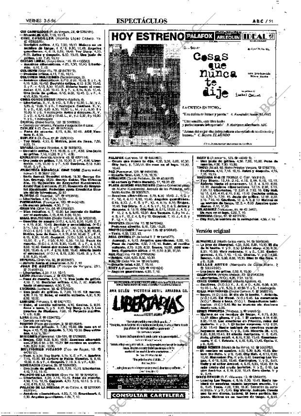 ABC MADRID 03-05-1996 página 91