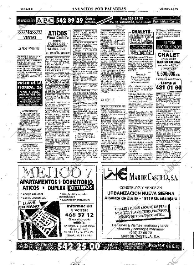 ABC MADRID 03-05-1996 página 98