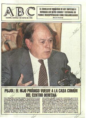 ABC MADRID 07-05-1996 página 1