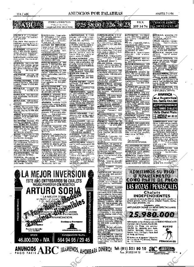 ABC MADRID 07-05-1996 página 104