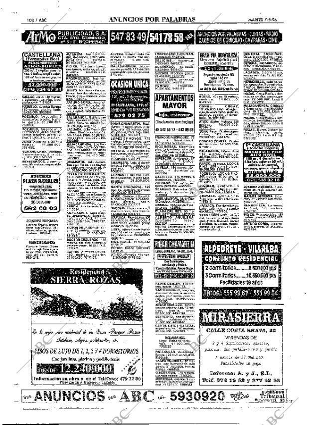 ABC MADRID 07-05-1996 página 108