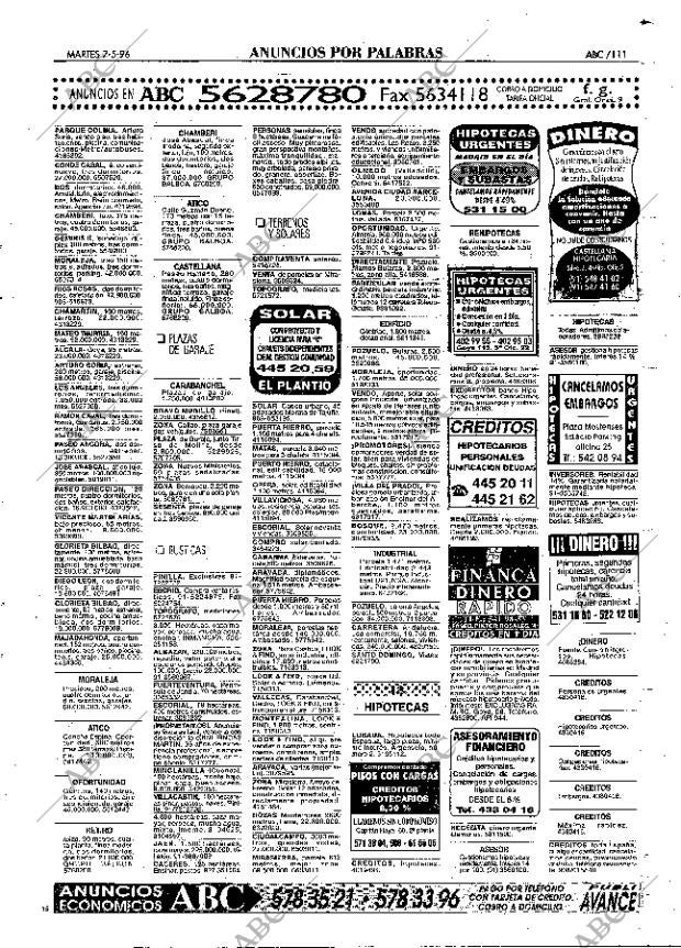 ABC MADRID 07-05-1996 página 111