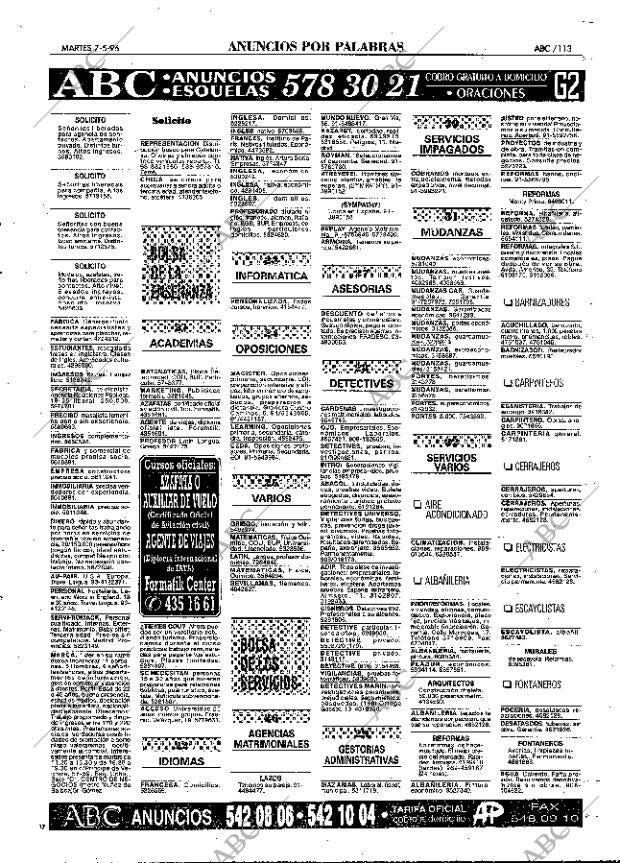 ABC MADRID 07-05-1996 página 113