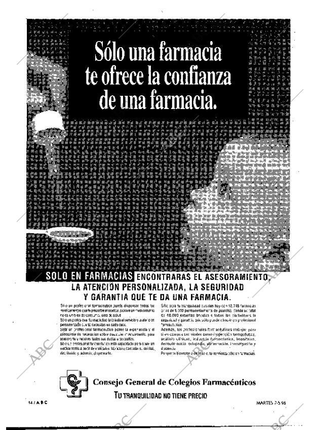 ABC MADRID 07-05-1996 página 14
