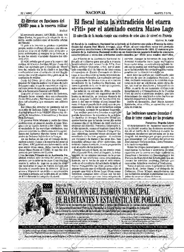 ABC MADRID 07-05-1996 página 32
