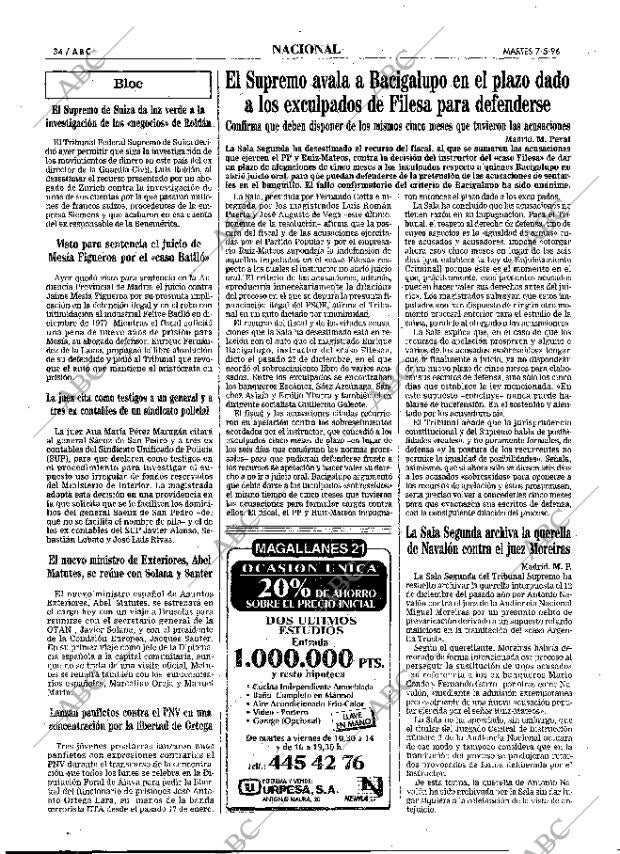 ABC MADRID 07-05-1996 página 34