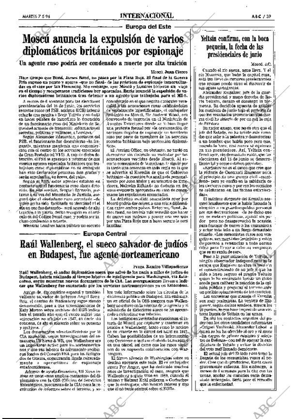 ABC MADRID 07-05-1996 página 39