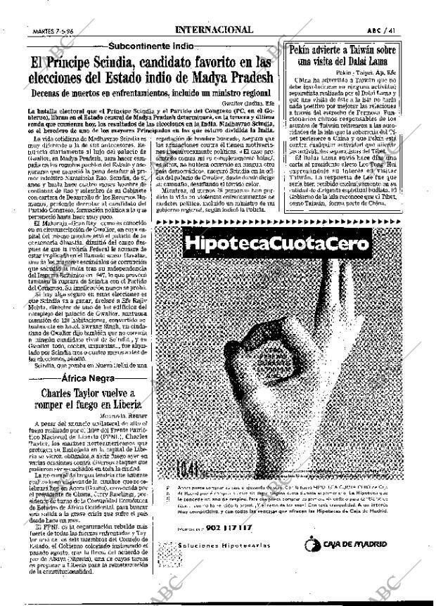 ABC MADRID 07-05-1996 página 41