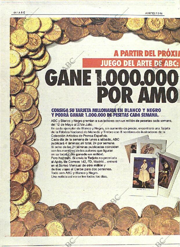 ABC MADRID 07-05-1996 página 64