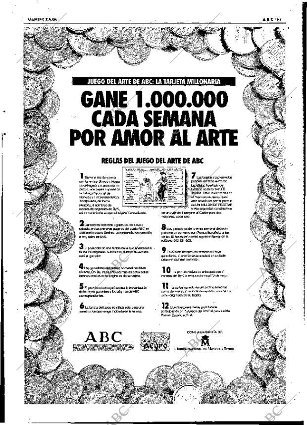 ABC MADRID 07-05-1996 página 67