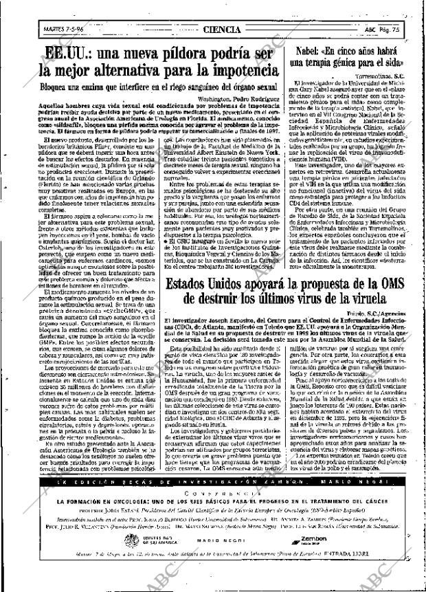 ABC MADRID 07-05-1996 página 75