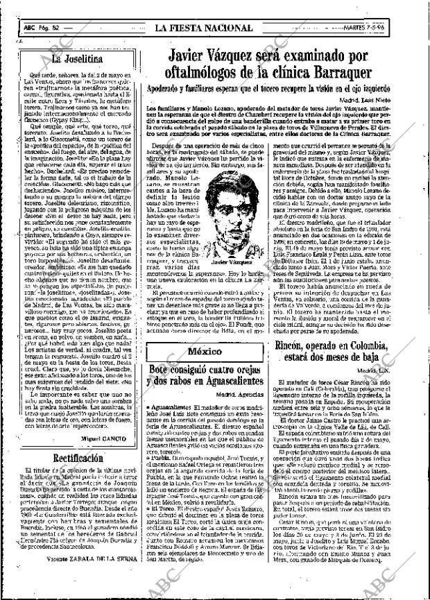 ABC MADRID 07-05-1996 página 82