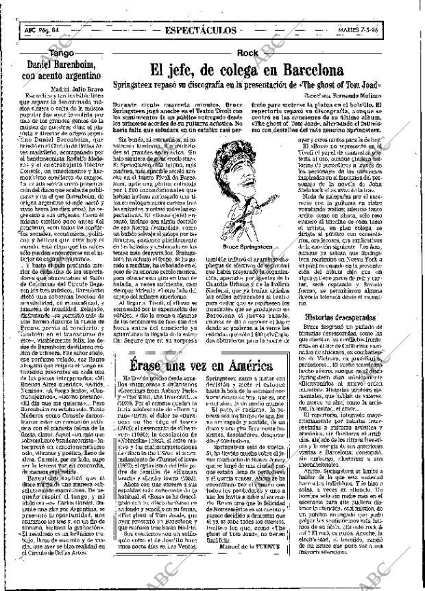 ABC MADRID 07-05-1996 página 84