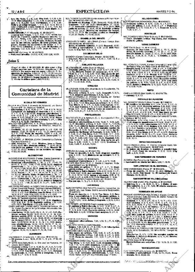 ABC MADRID 07-05-1996 página 92