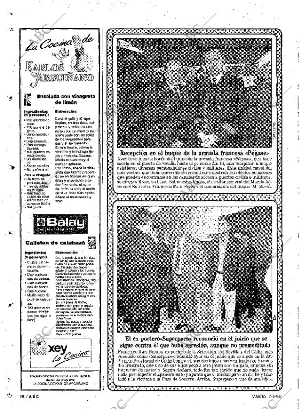 ABC SEVILLA 07-05-1996 página 98