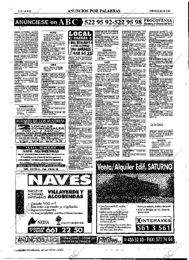 ABC MADRID 08-05-1996 página 112